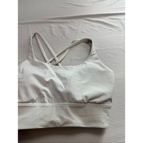 Lululemon Energy White Sports Bra Size 12 - Picture 4 of 5